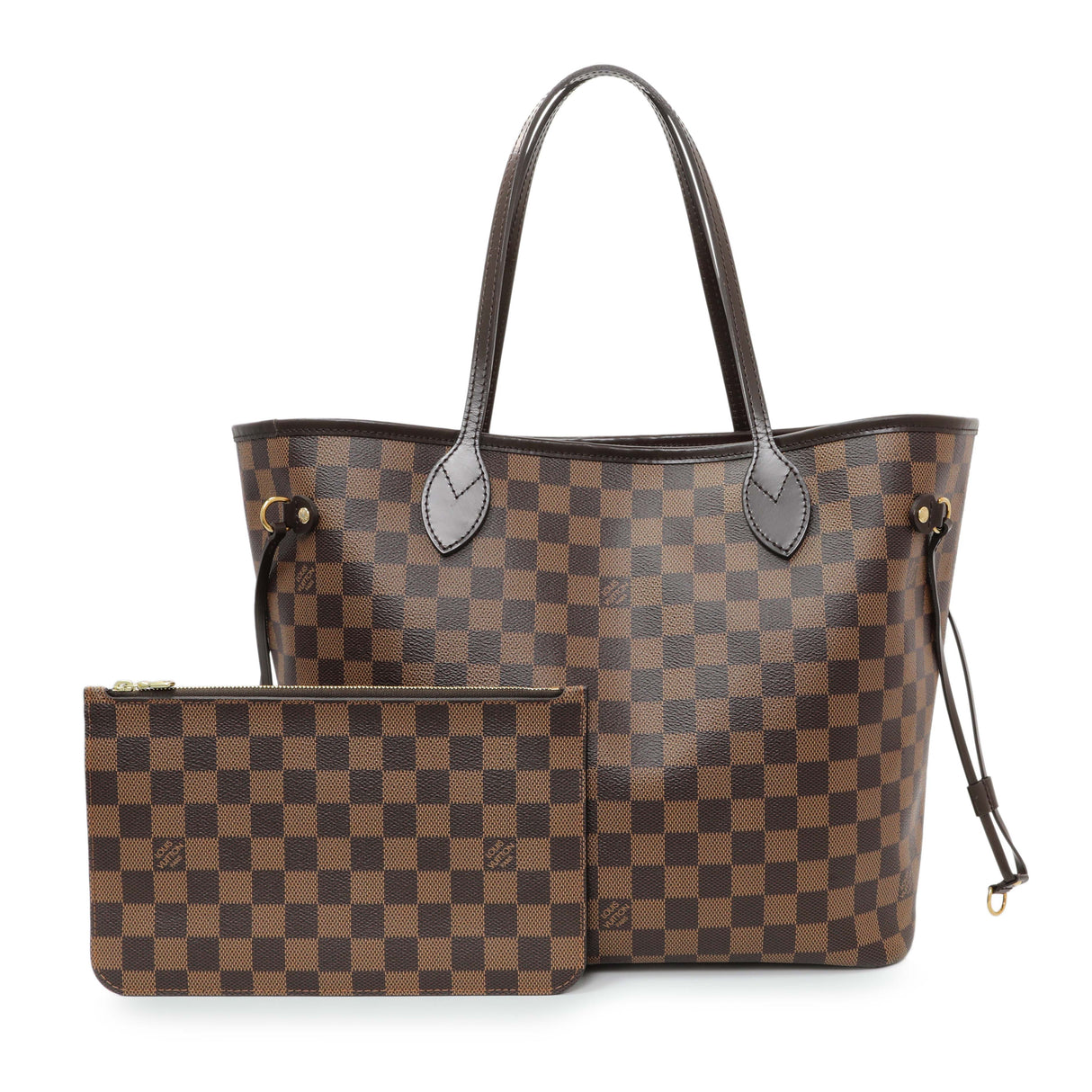 Louis Vuitton Damier Ebene Neverfull MM Handbags Louis Vuitton