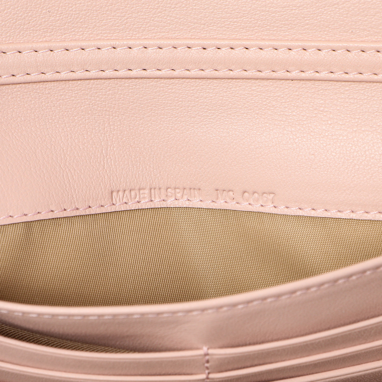 Christian Dior Pink Monogram Chain Wallet Handbags Christian Dior