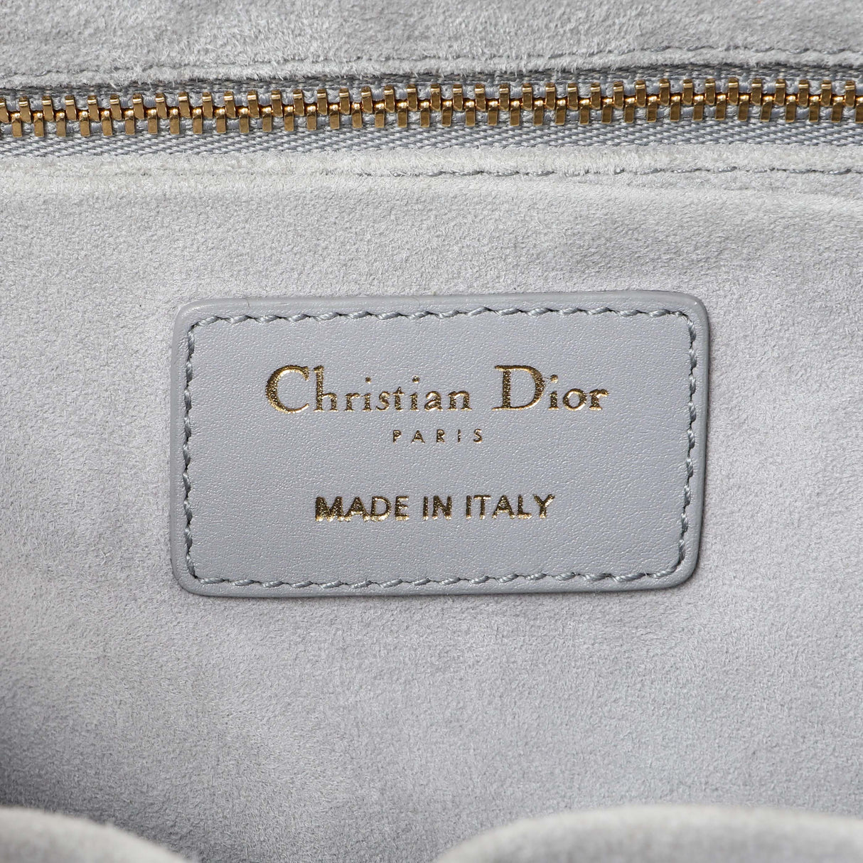 Christian Dior Grey Calfskin Cannage Medium The Lady 95.22 Handbags Christian Dior