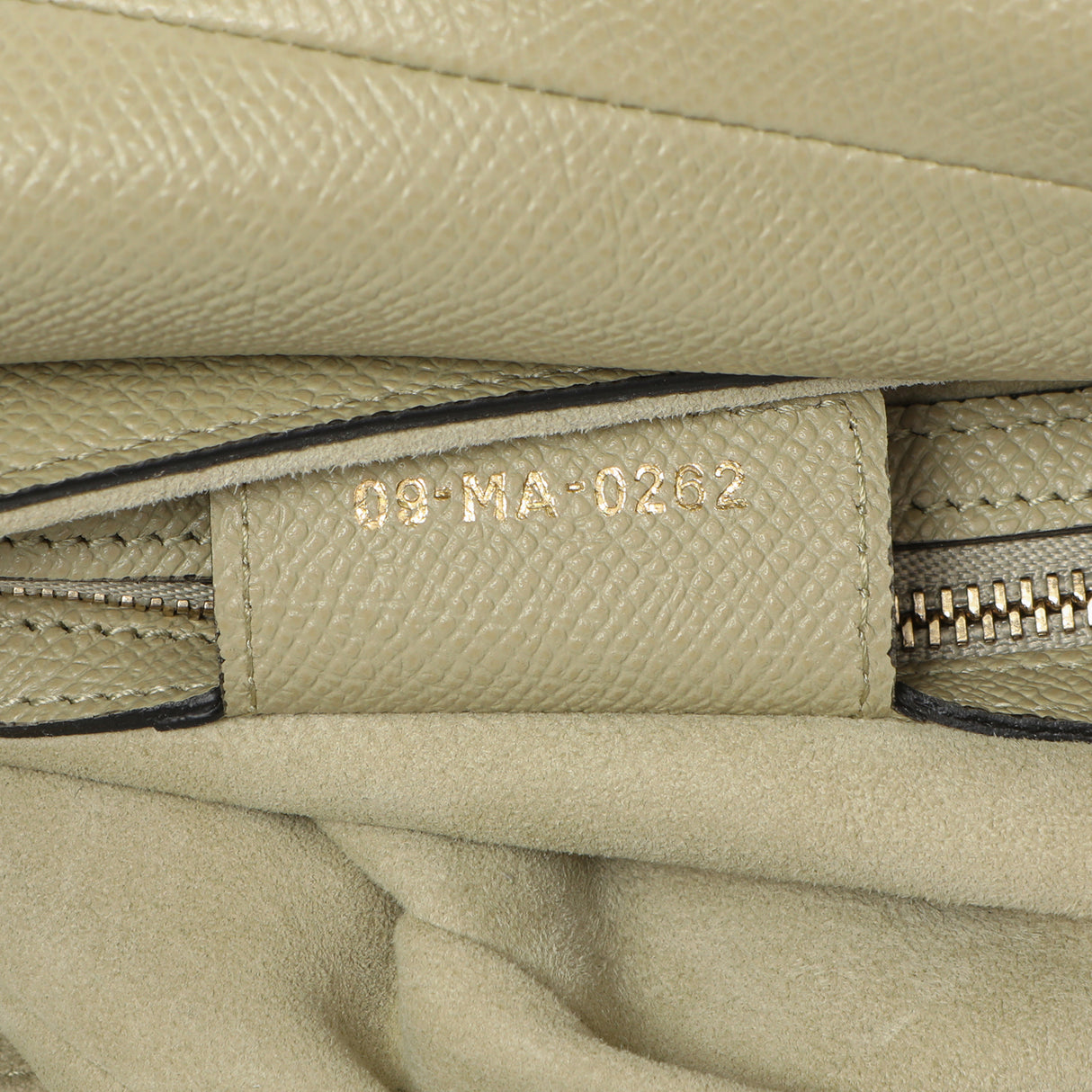 Christian Dior Ethereal Green Grained Calfskin Saddle Bag Handbags Christian Dior