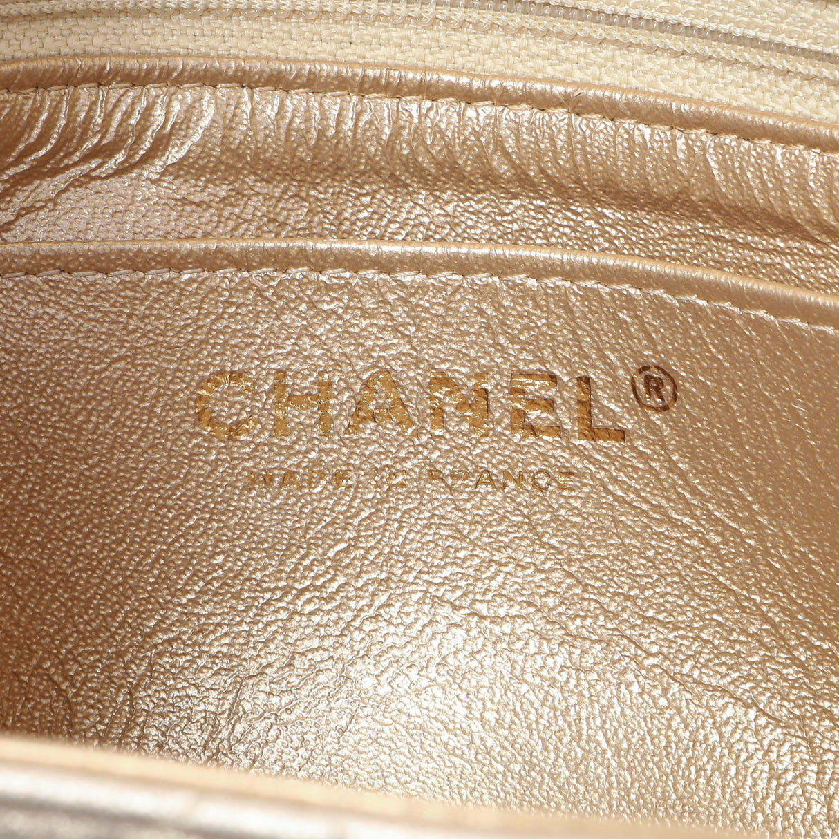 Chanel Metallic Quilted Mini Square Flap Handbags Chanel