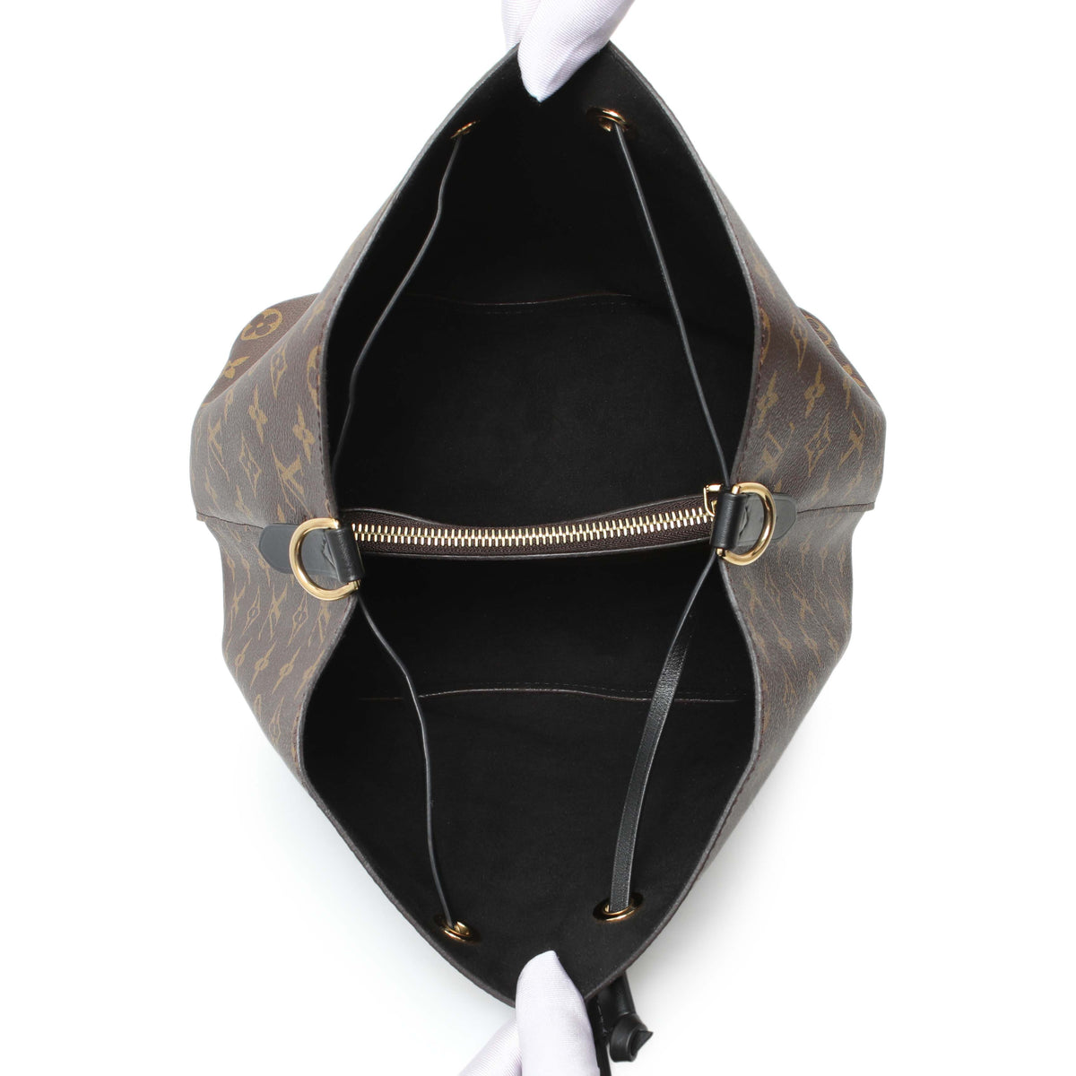 Louis Vuitton Black Monogram Neonoe MM Handbags Louis Vuitton