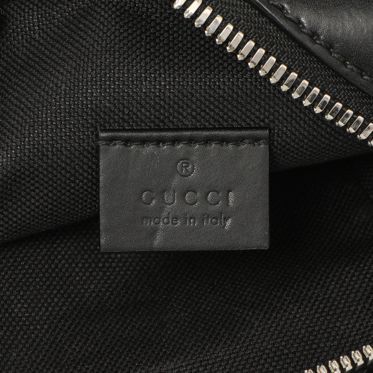 Gucci Black GG Supreme Monogram Mini Messenger Handbags Gucci