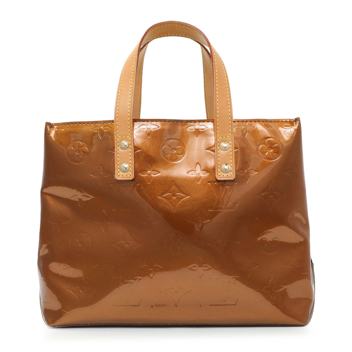Louis Vuitton Bronze Vernis Reade Handbags Louis Vuitton