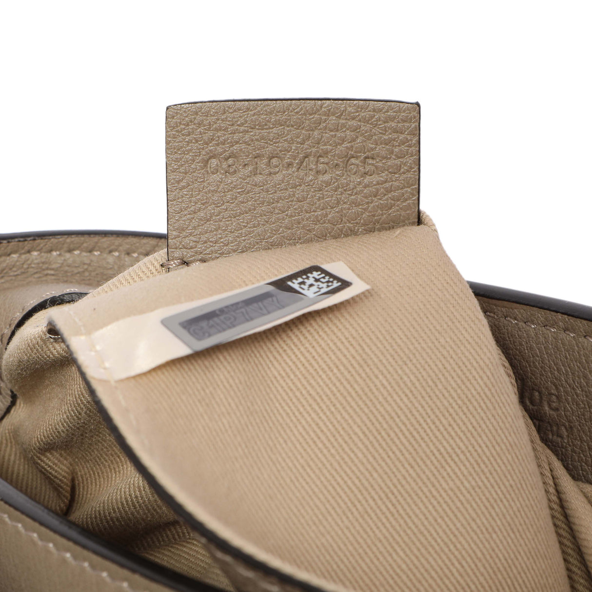 Chloe Motty Grey Calfskin Mini Faye Day Shoulder Bag Handbags Chloe