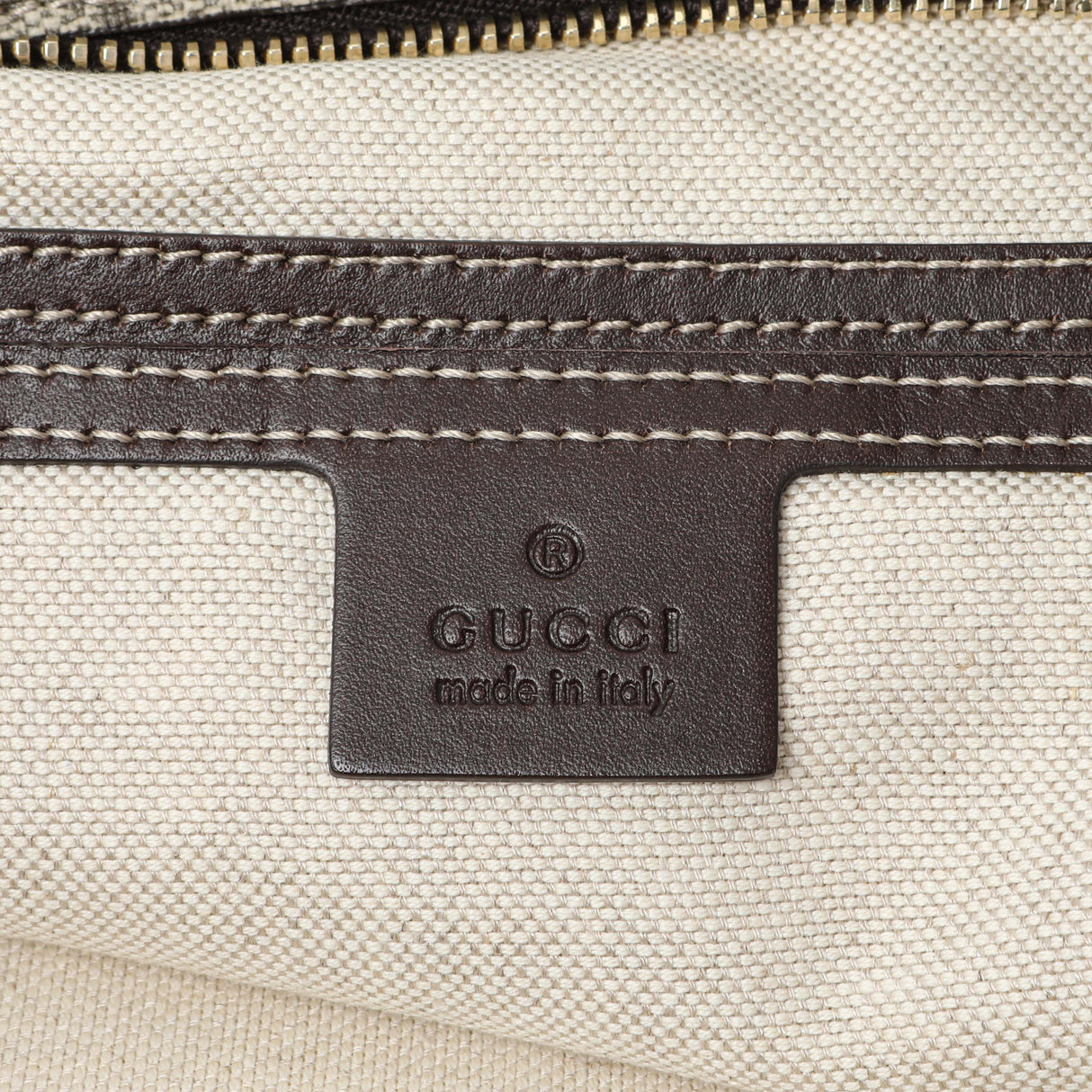 Gucci GG Supreme Monogram Medium Flat Messenger Bag Handbags Gucci