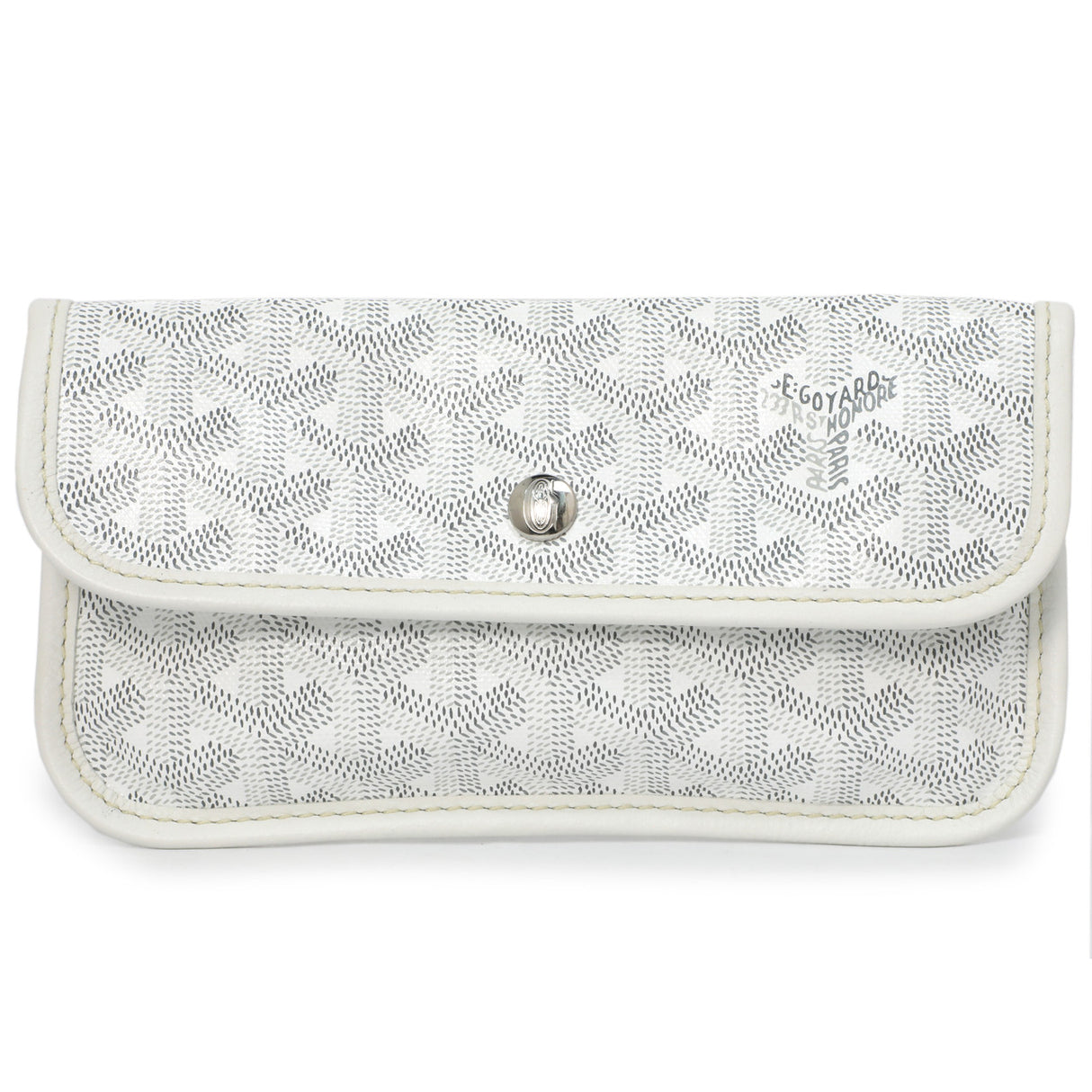 Goyard White Goyardine Saint Louis GM Goyard