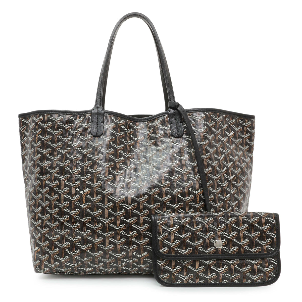 Goyard Black Saint Louis Tote PM Handbags Goyard