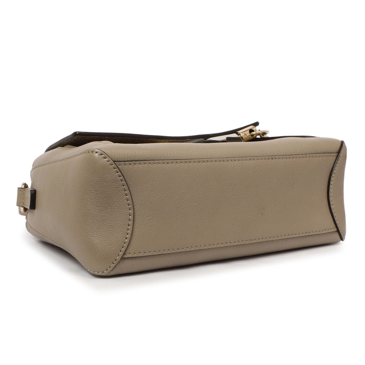 Chloe Motty Grey Calfskin Mini Faye Day Shoulder Bag Handbags Chloe