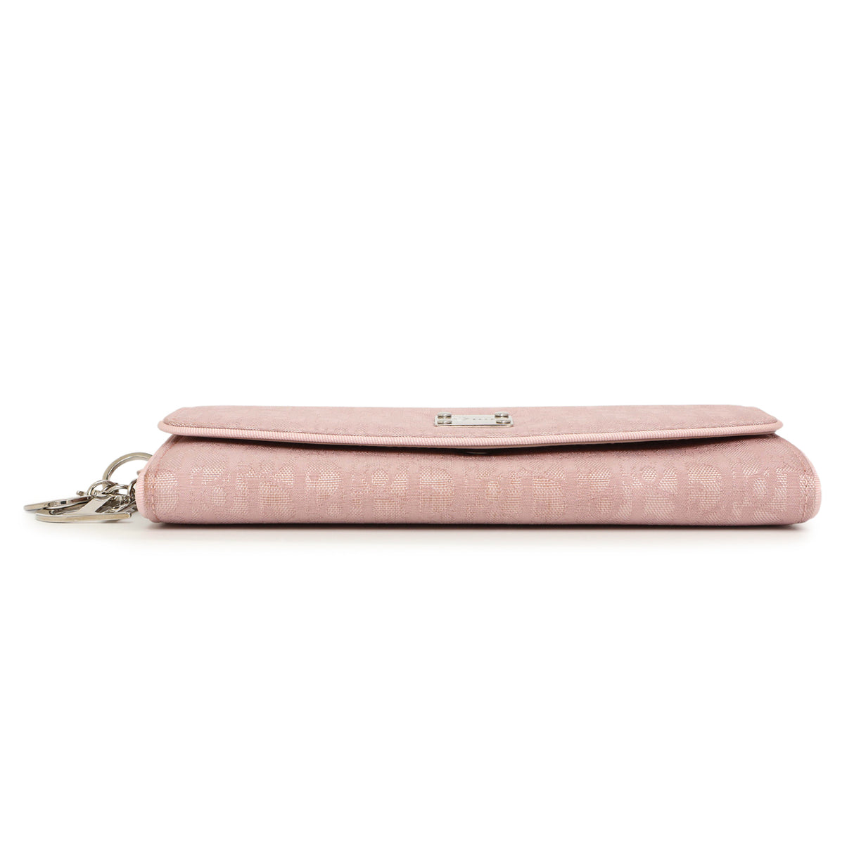 Christian Dior Pink Monogram Chain Wallet Handbags Christian Dior