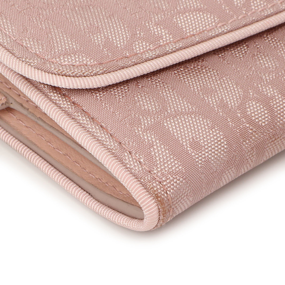Christian Dior Pink Monogram Chain Wallet Handbags Christian Dior