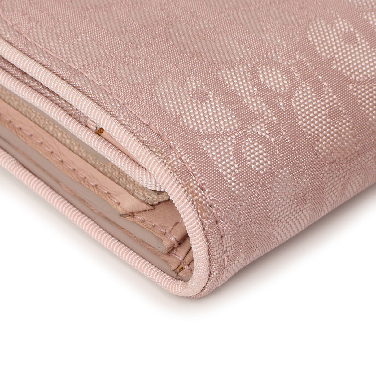 Christian Dior Pink Monogram Chain Wallet Handbags Christian Dior