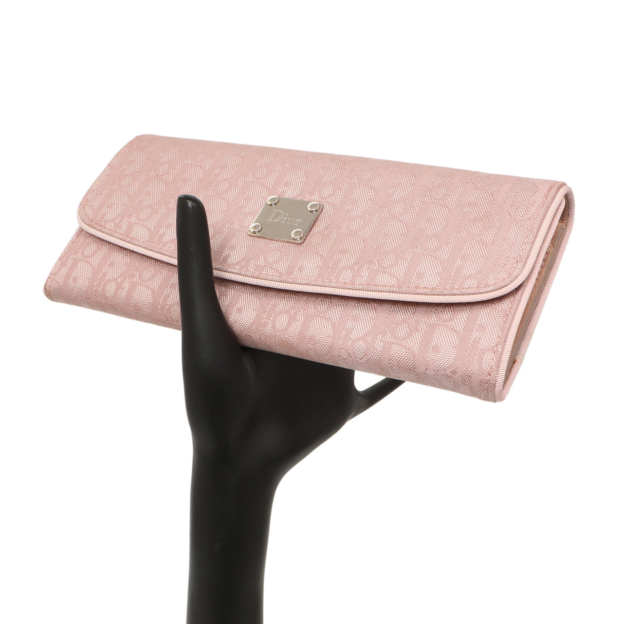 Christian Dior Pink Monogram Chain Wallet Handbags Christian Dior