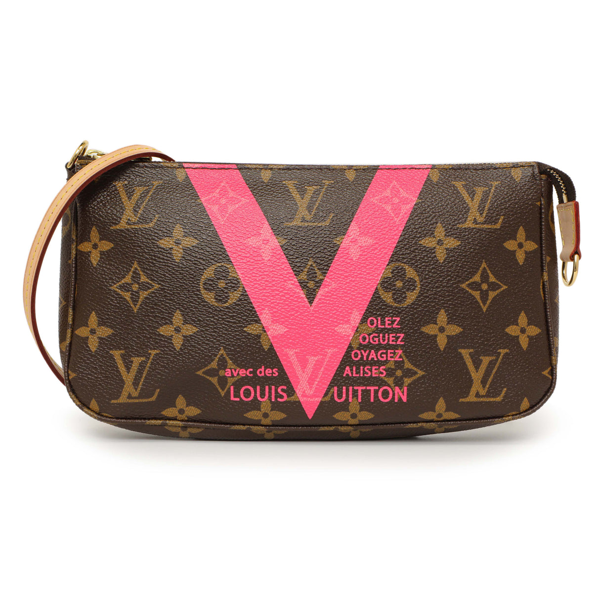 Louis Vuitton Monogram Grenade V Pochette Accessories Handbags Louis Vuitton
