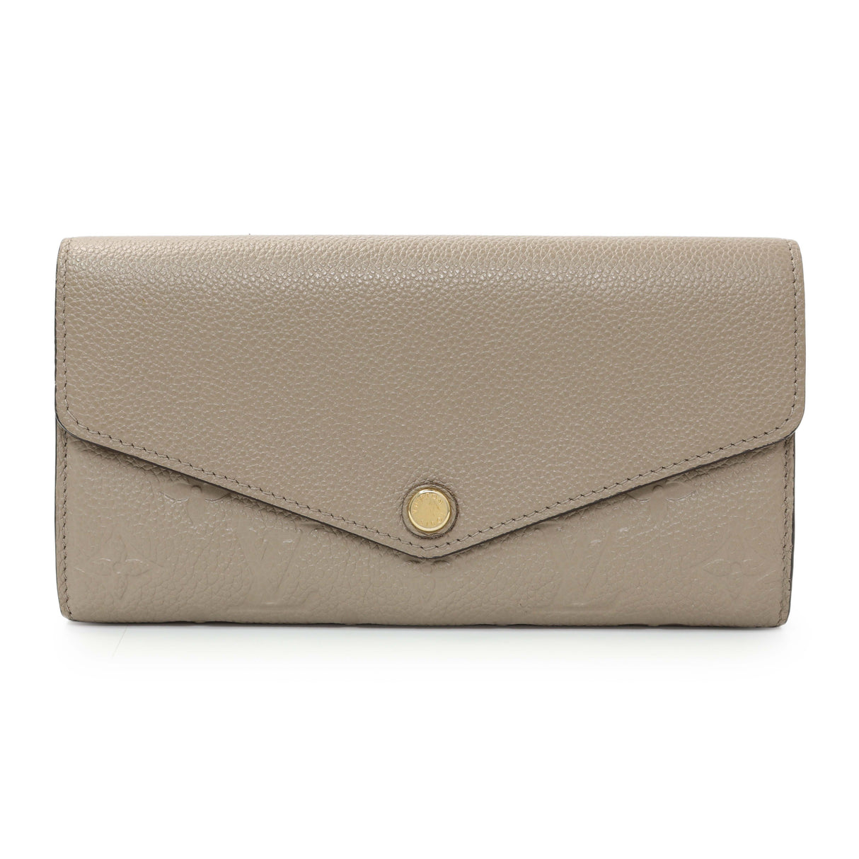 Louis Vuitton Tourterelle Empreinte Sarah Wallet