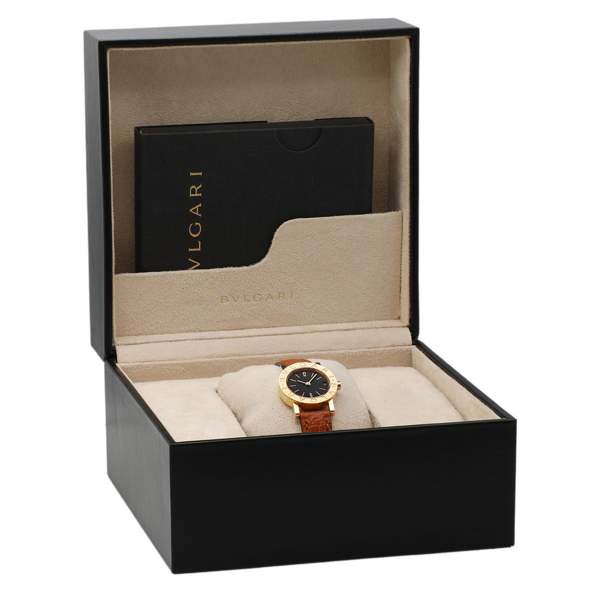 Bulgari 18K Yellow Gold 23mm Quartz Watch BB 23 GL Watches Bulgari