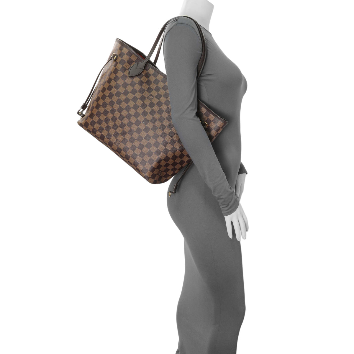 Louis Vuitton Damier Ebene Neo Neverfull MM Handbags Louis Vuitton
