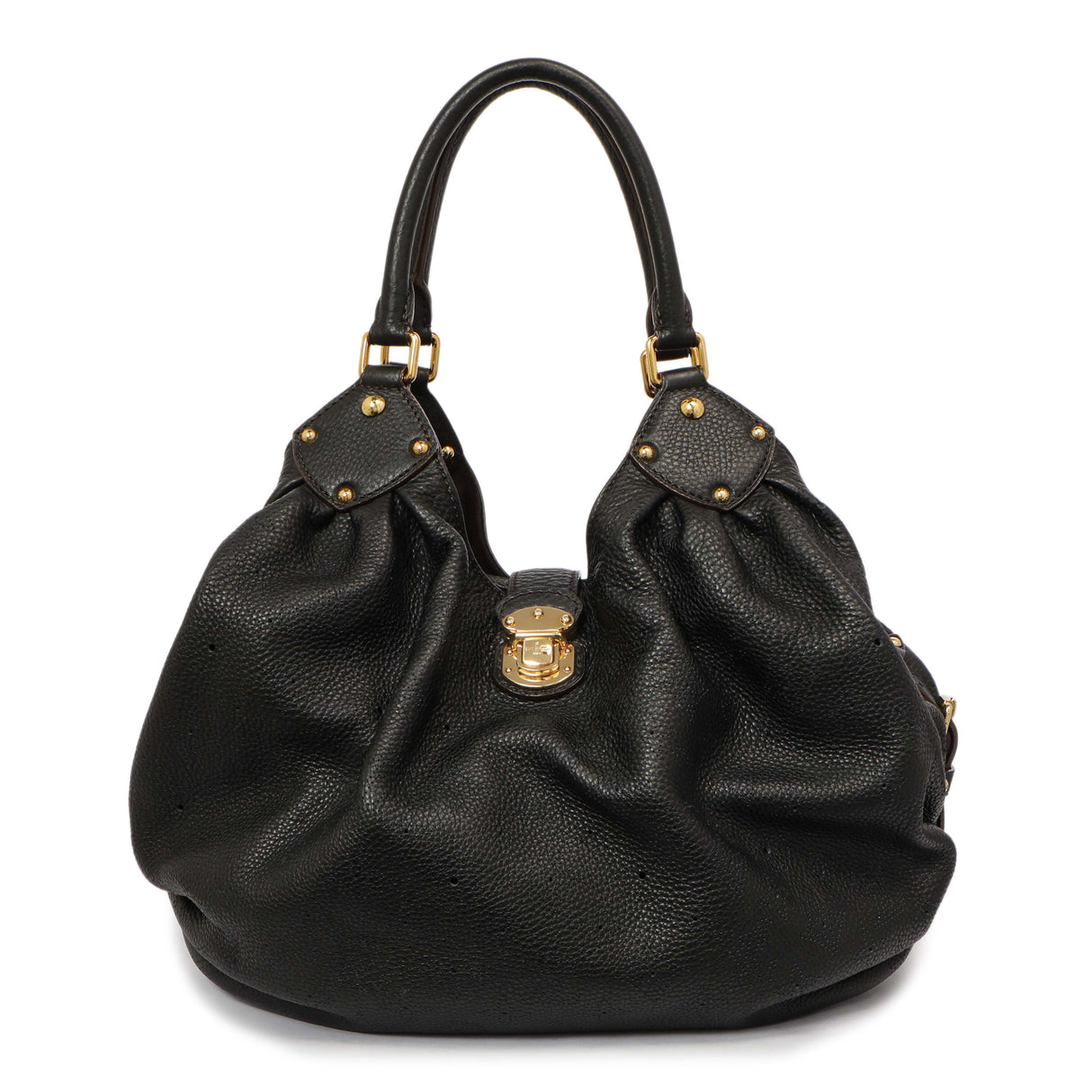 Louis Vuitton Black Monogram Mahina L Handbags Louis Vuitton