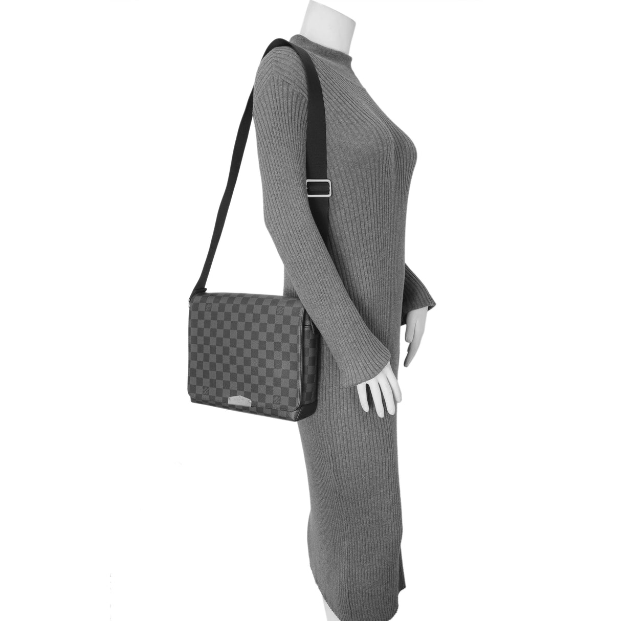 Louis Vuitton Damier Graphite District PM Handbags Louis Vuitton