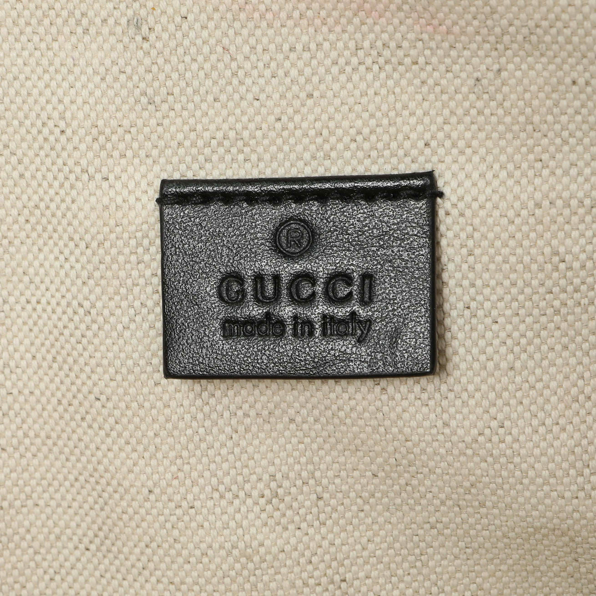 Gucci Black Calfskin GG Tennis Embossed Pocket Belt Bag Handbags Gucci