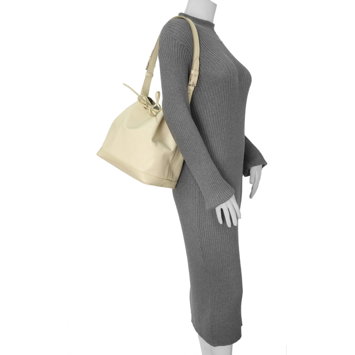 Louis Vuitton Ivory Epi Petit Noe NM Handbags Louis Vuitton