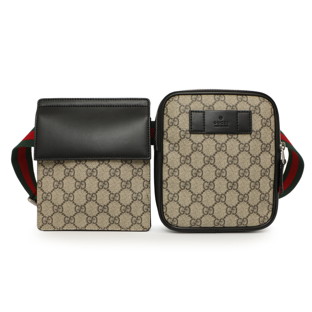 Gucci GG Supreme Monogram Web Belt Bag Handbags Gucci