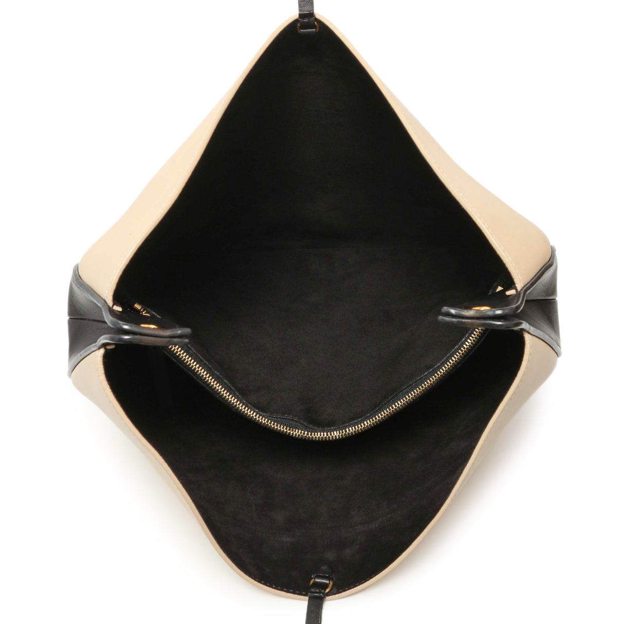 Celine Beige Smooth Calfskin Medium Hobo Handbags Celine