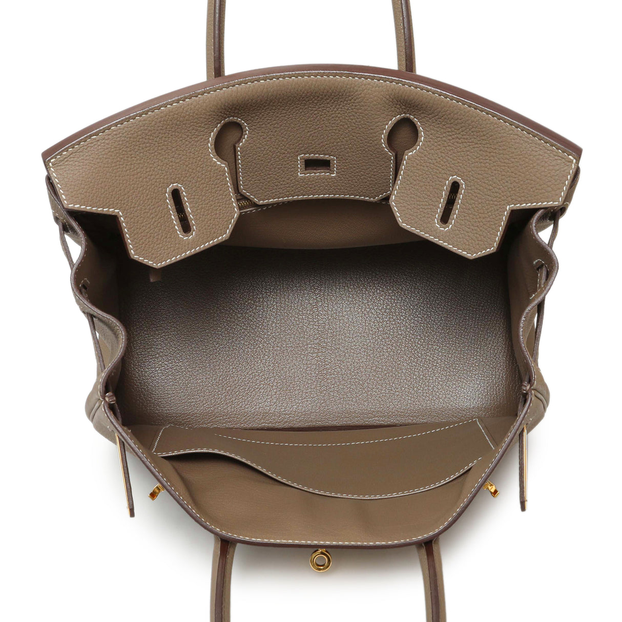 Hermes Etoupe Togo Birkin 30 Handbags Hermes