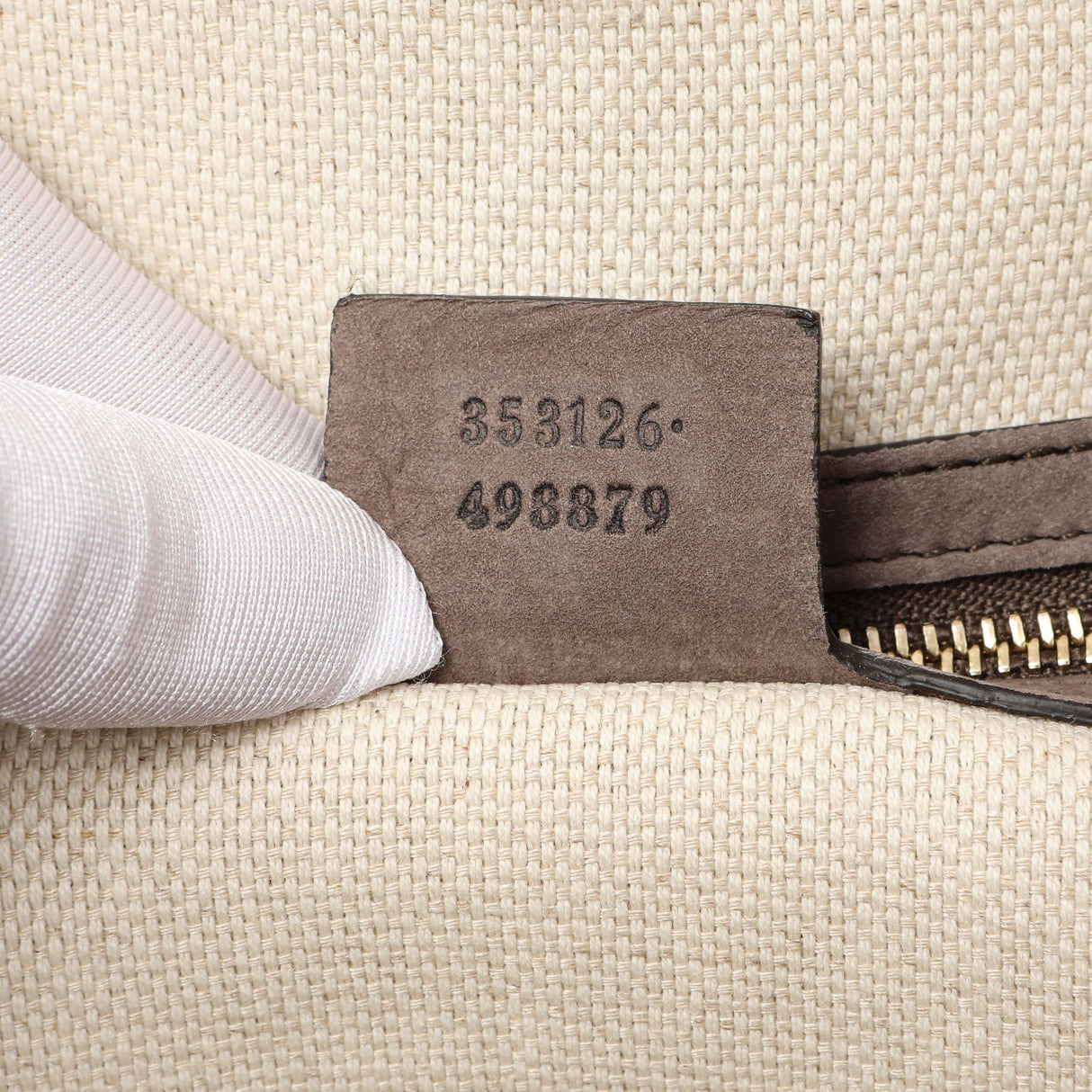 Gucci Grey Vitello Range Medium Soho Bowler Handbags Gucci