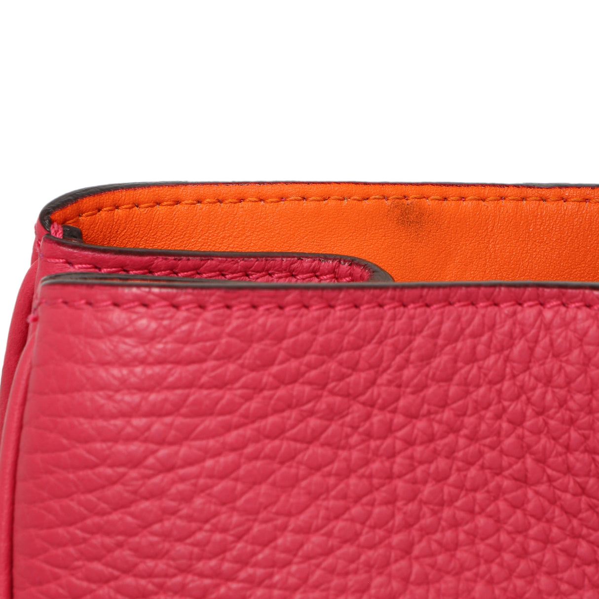 Christian Dior Fuchsia Bullcalf Medium Diorissimo Tote Handbags Christian Dior