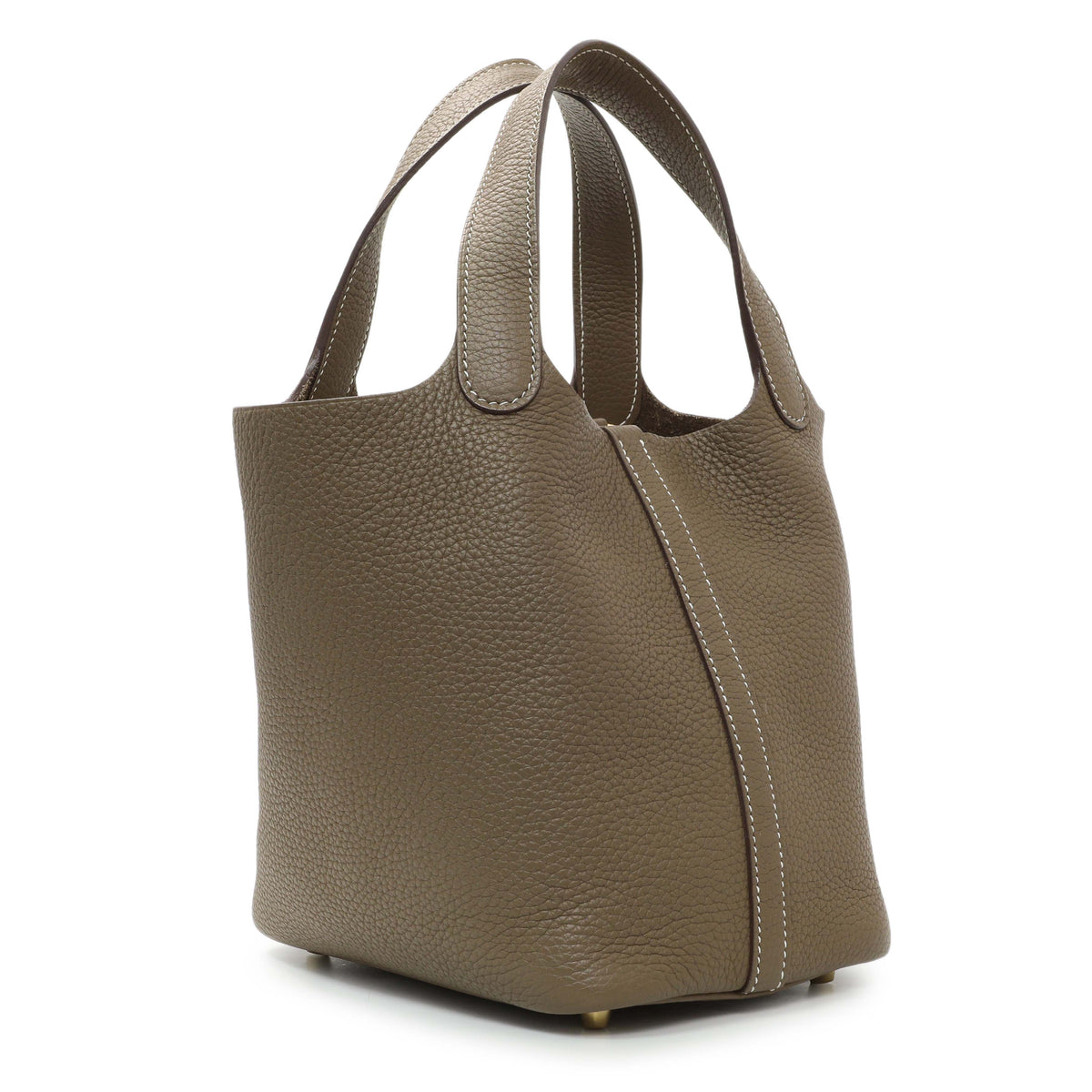 - 6 items Sun Oct 18 ⬆️ - Hermes Etoupe Taurillon Clemence Picotin Lock 18 Handbags Hermes