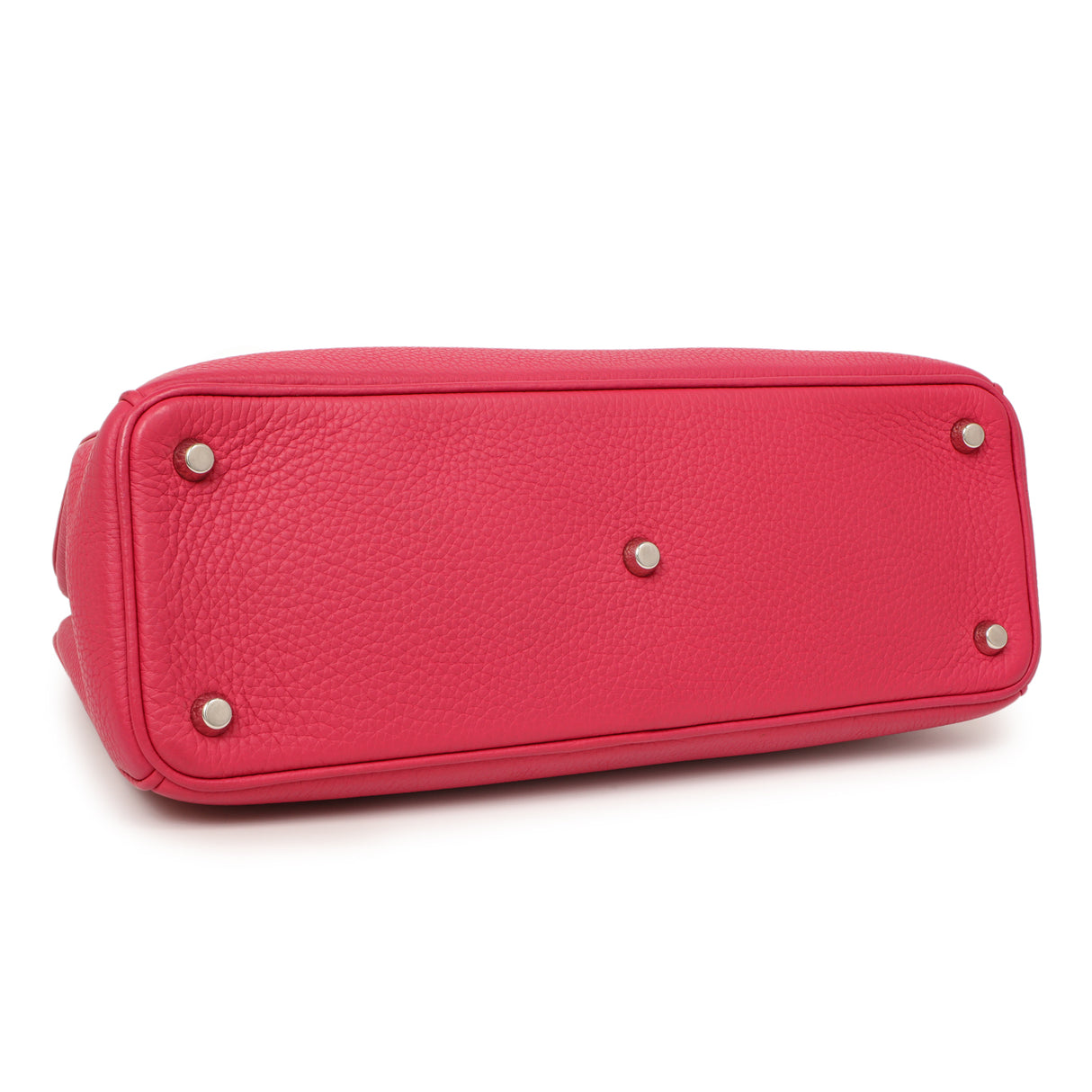 Christian Dior Fuchsia Bullcalf Medium Diorissimo Tote Handbags Christian Dior