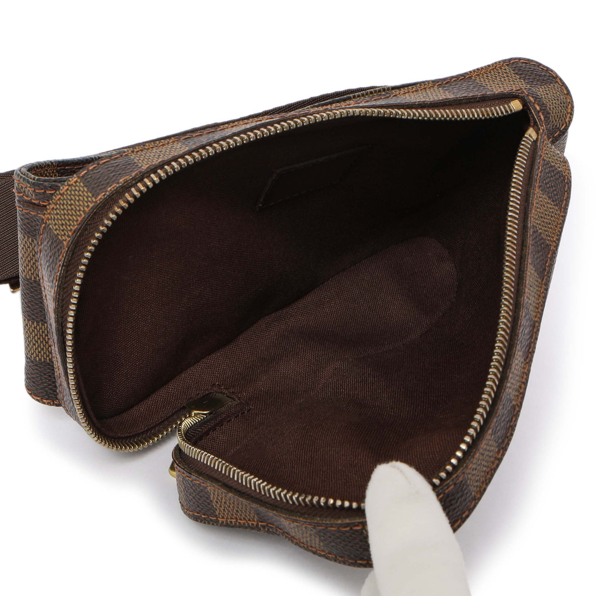 Louis Vuitton Damier Ebene Geronimos Handbags Louis Vuitton