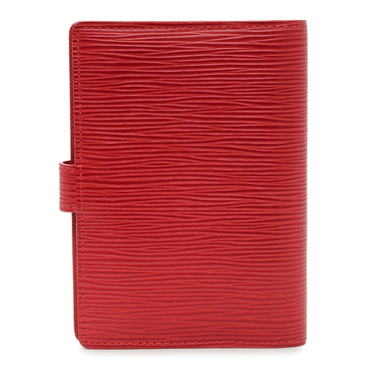 Louis Vuitton Red Epi Small Ring Agenda Cover Accessories Louis Vuitton