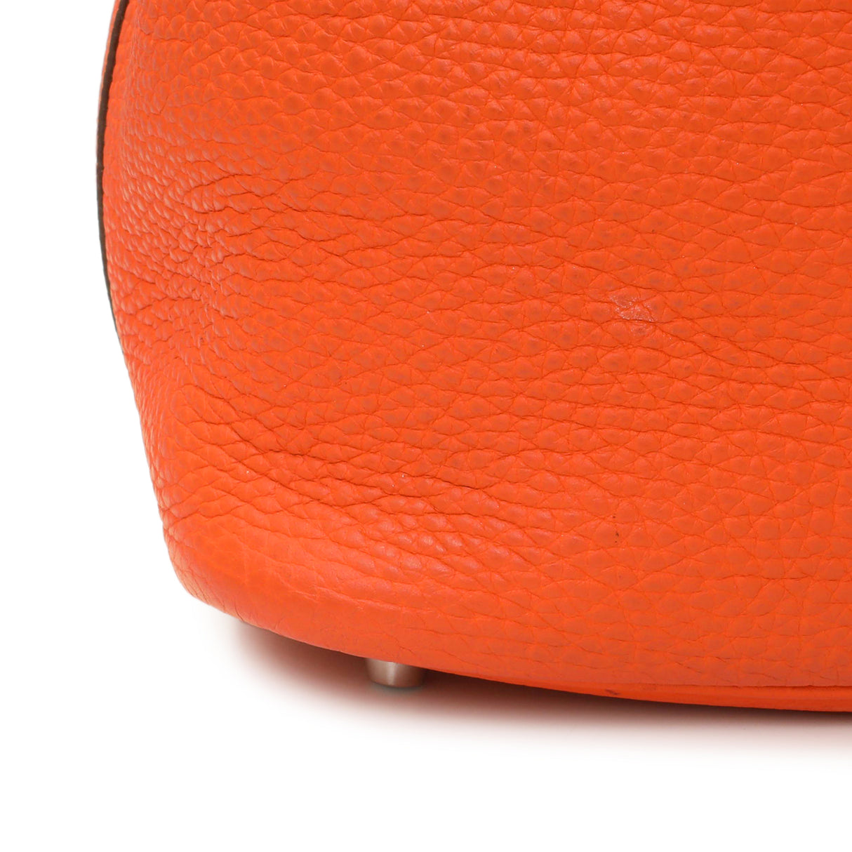 Hermes Orange Clemence Picotin Lock 22 Handbags Hermes