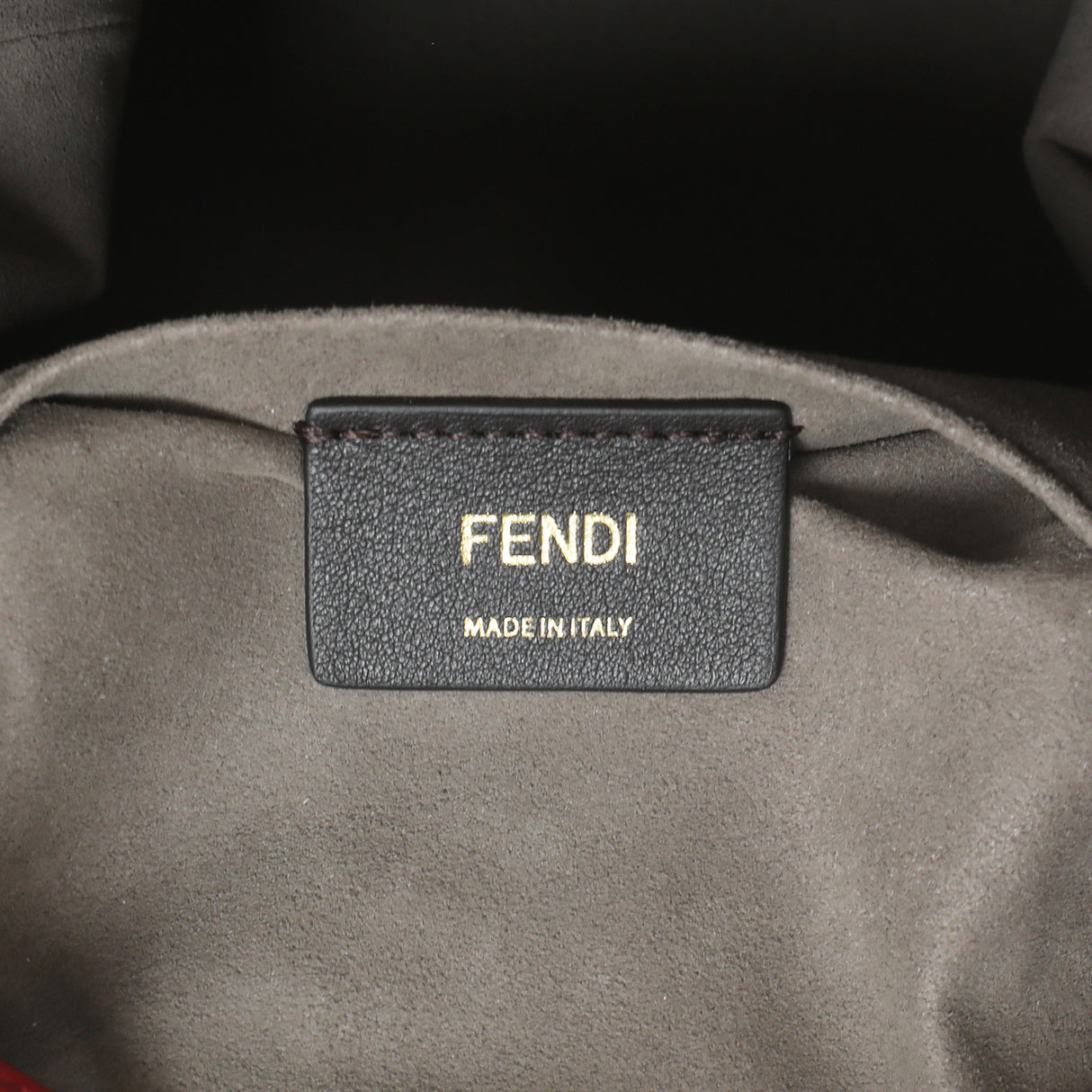 Fendi FF 1974 Embossed Calfskin Grande Mon Tresor Bucket Bag Handbags Fendi