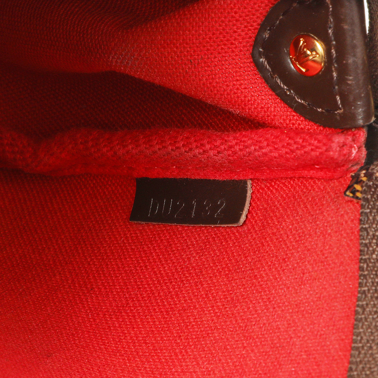 Louis Vuitton Damier Ebene Eva Clutch Handbags Louis Vuitton