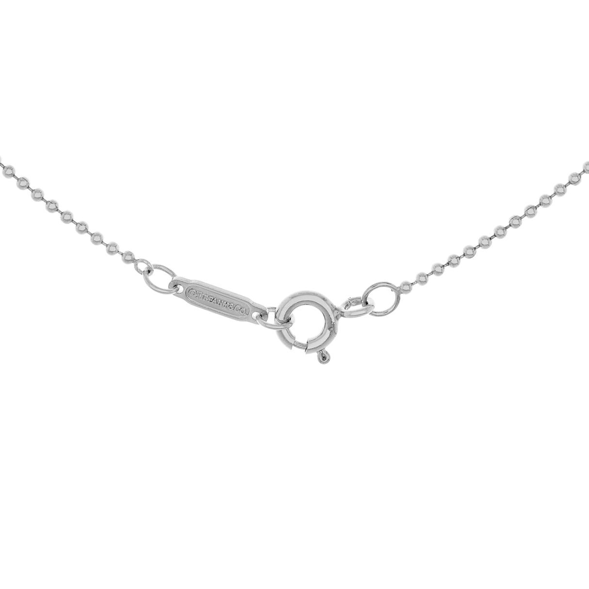 Tiffany & Co. Sterling Silver Diamond Small Daisy Key Pendant Designer Jewellery Tiffany and Co