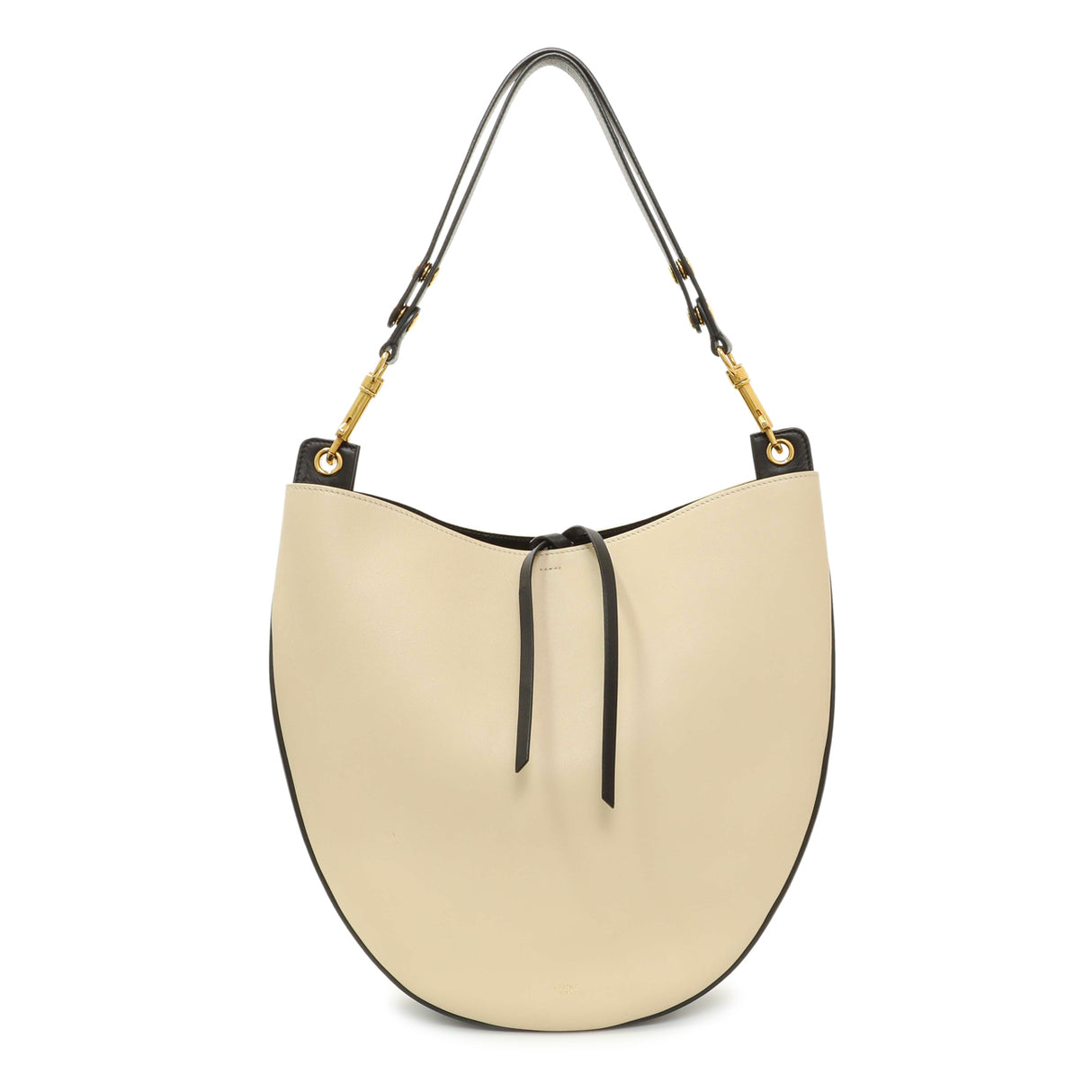 Celine Beige Smooth Calfskin Medium Hobo Handbags Celine