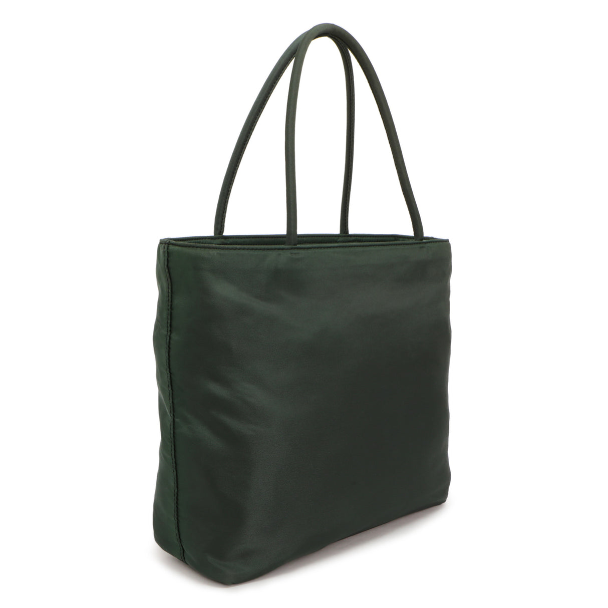 Prada Green Tessuto Nylon City Tote Handbags Prada