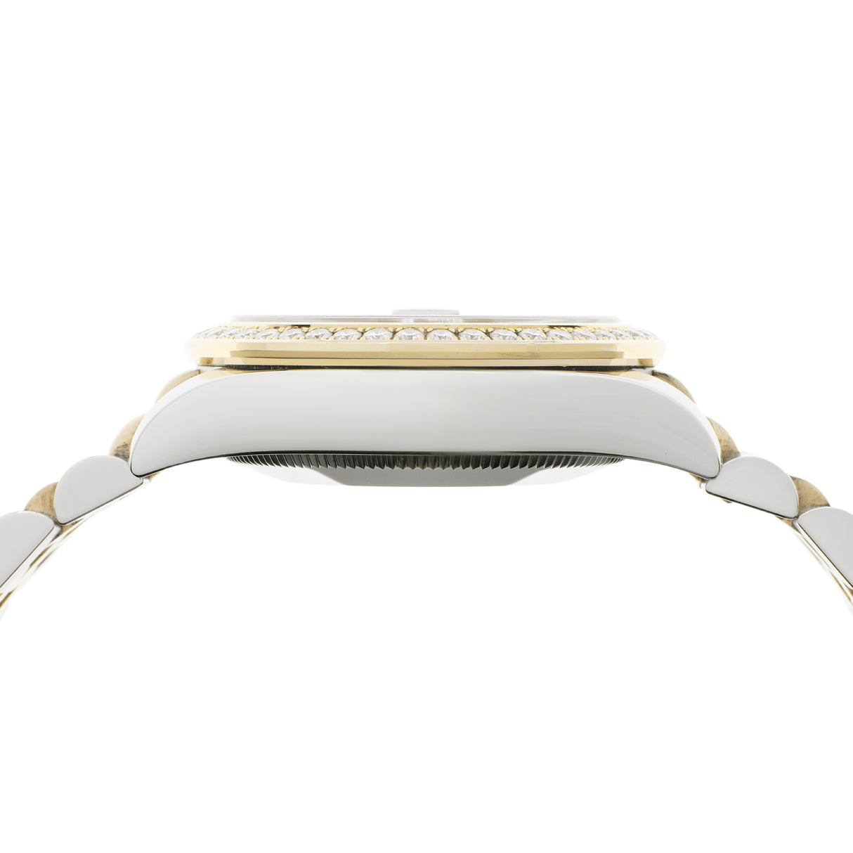 Rolex Stainless Steel 18K Yellow Gold Diamond Datejust 31 178383 Watches Rolex