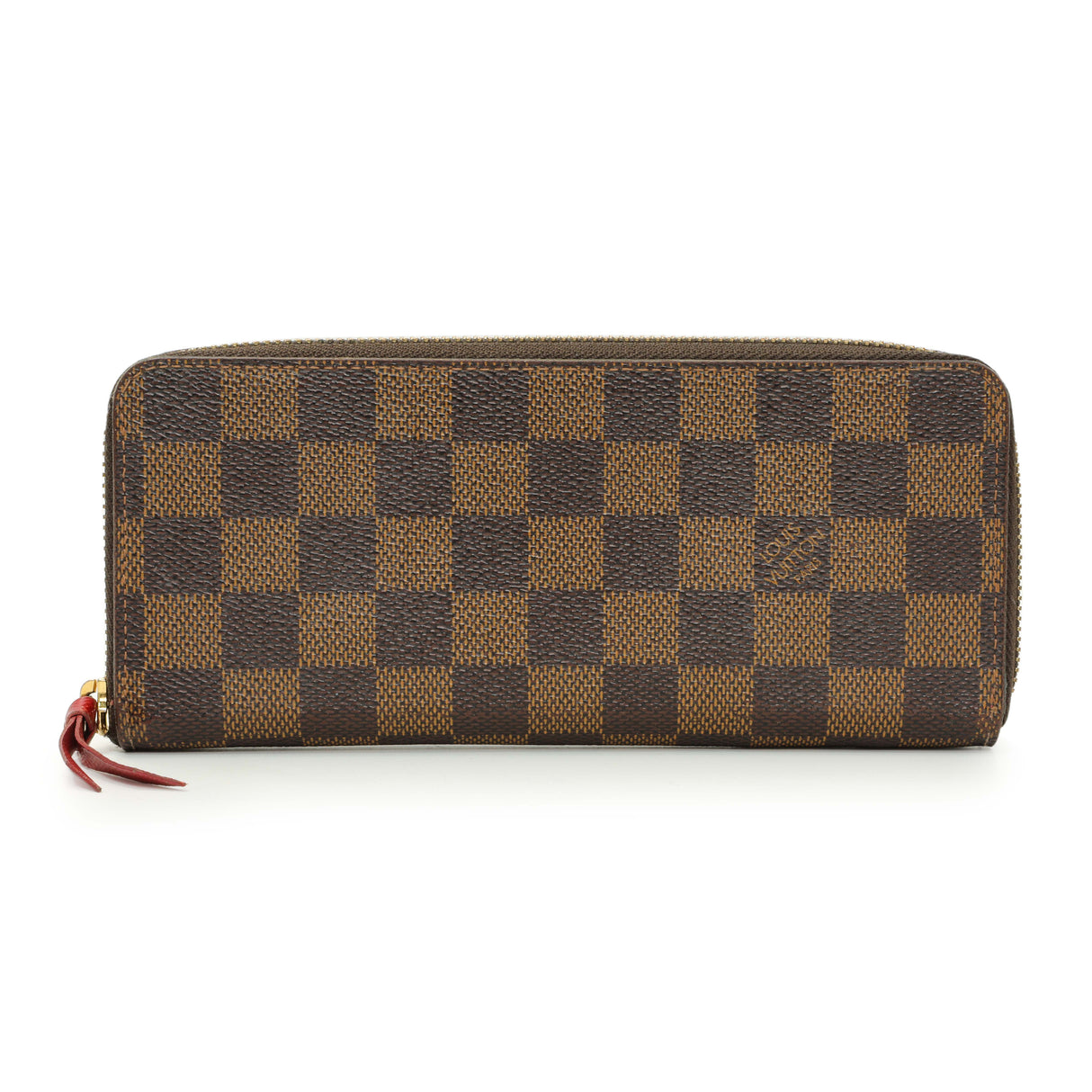 Louis Vuitton Damier Ebene Clemence Wallet Accessories Louis Vuitton
