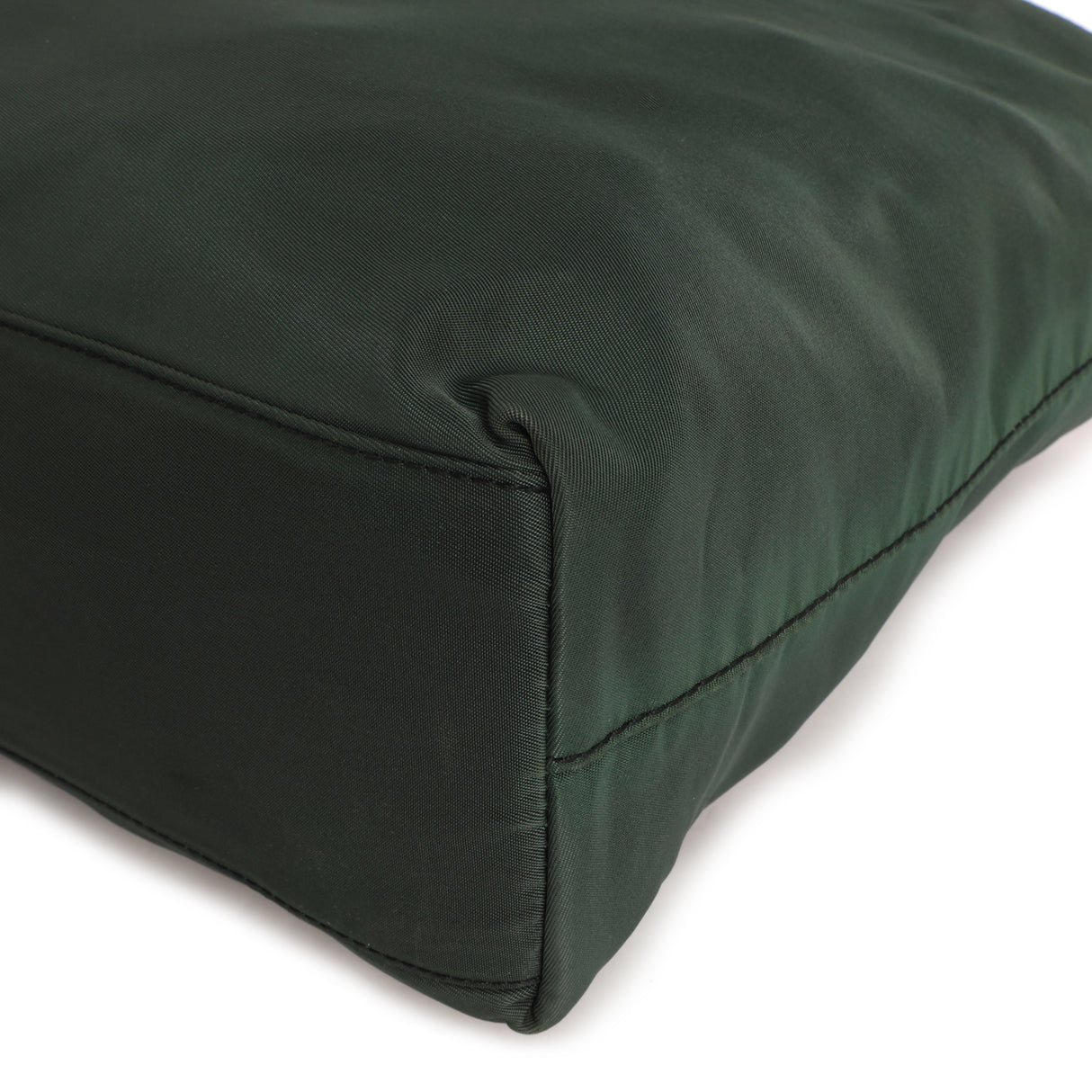 Prada Green Tessuto Nylon City Tote Handbags Prada