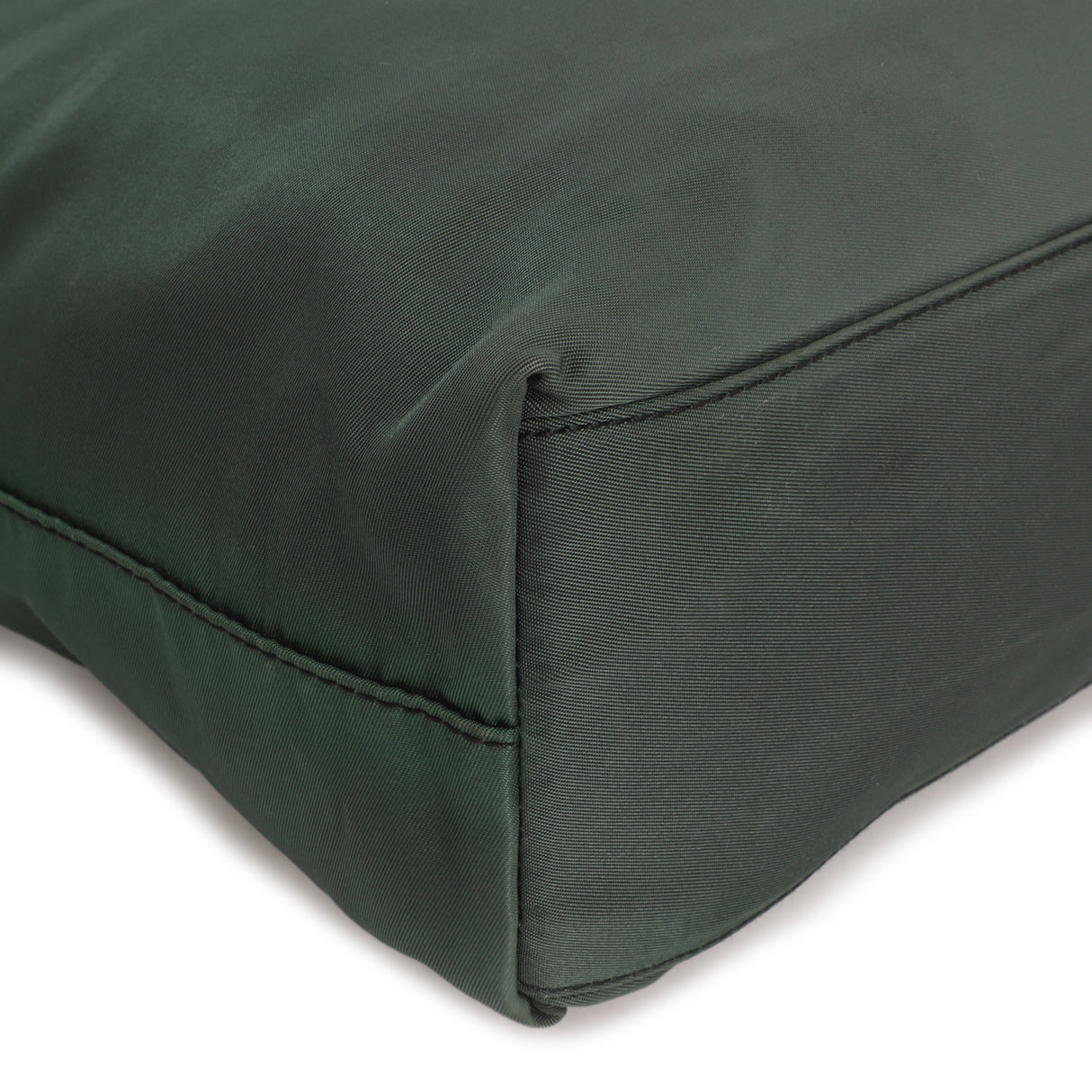 Prada Green Tessuto Nylon City Tote Handbags Prada