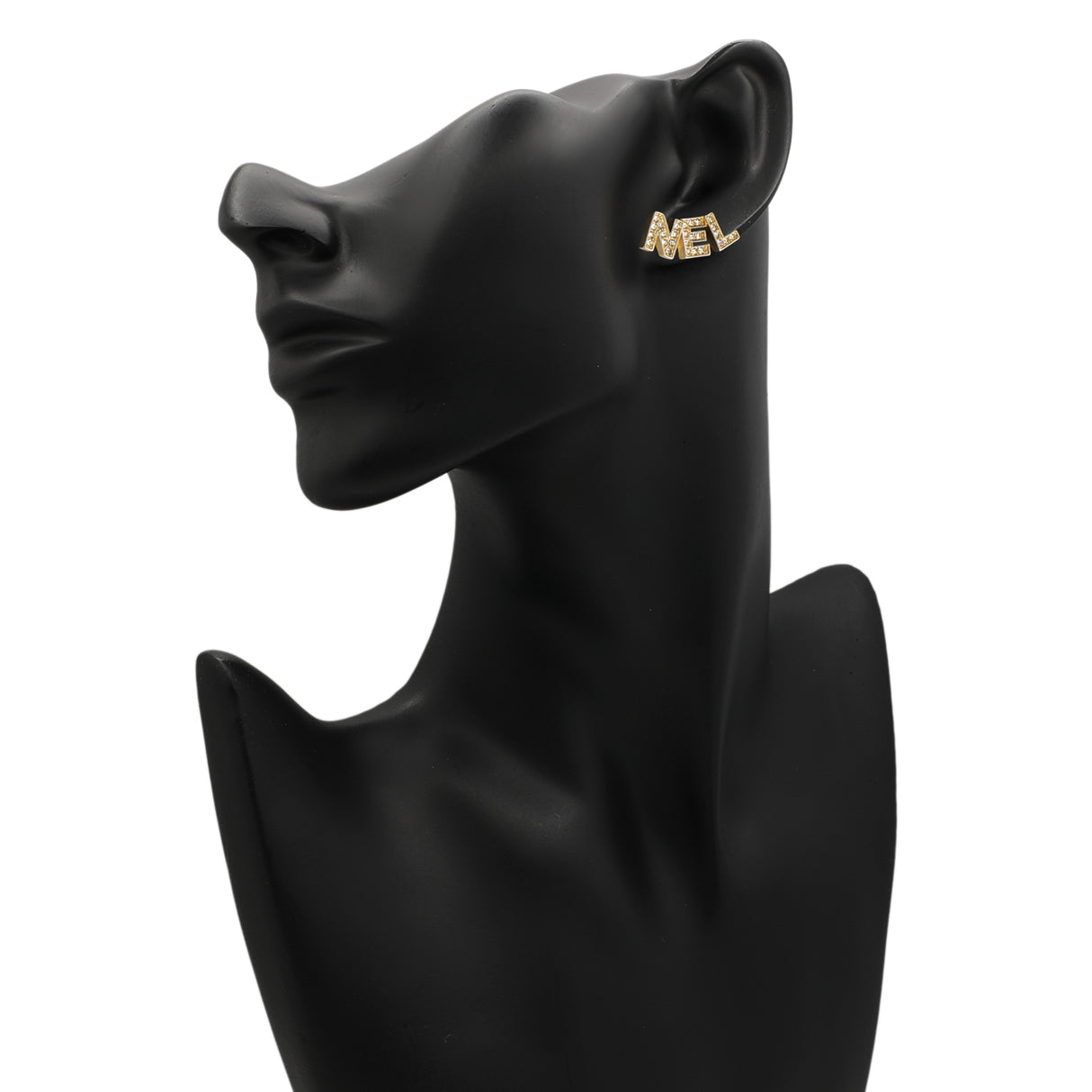 Chanel Crystal Cha-Nel Earrings Designer Jewellery Chanel