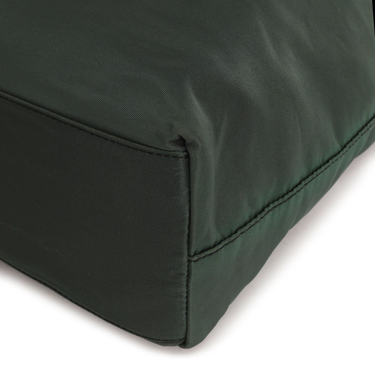 Prada Green Tessuto Nylon City Tote Handbags Prada