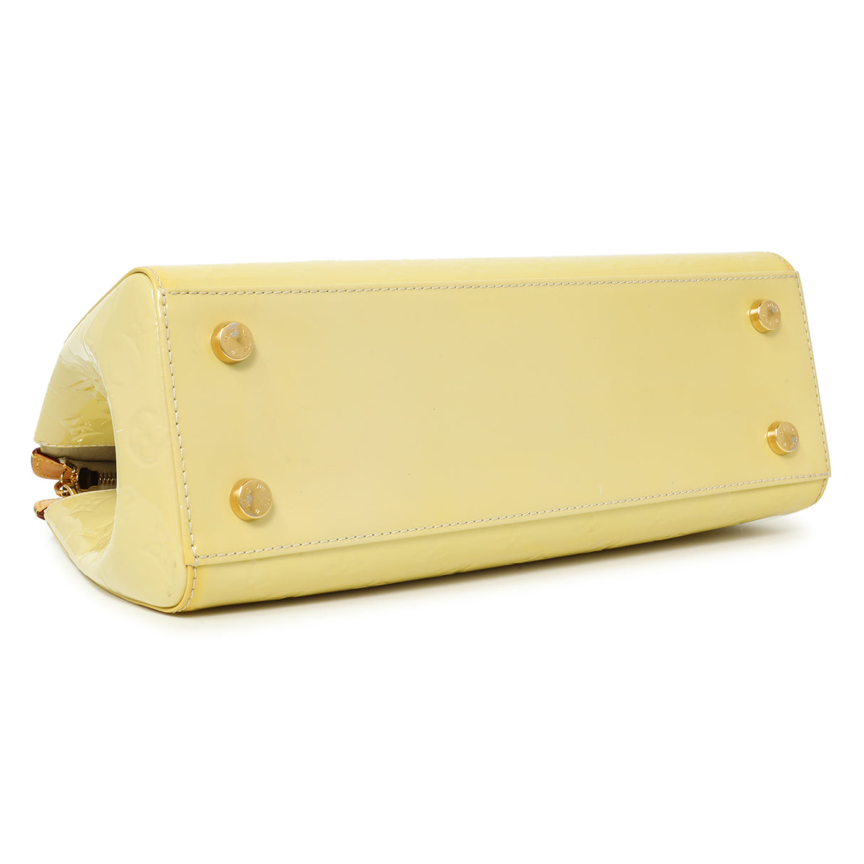 Louis Vuitton Blanc Corail Vernis Brea MM Handbags Louis Vuitton