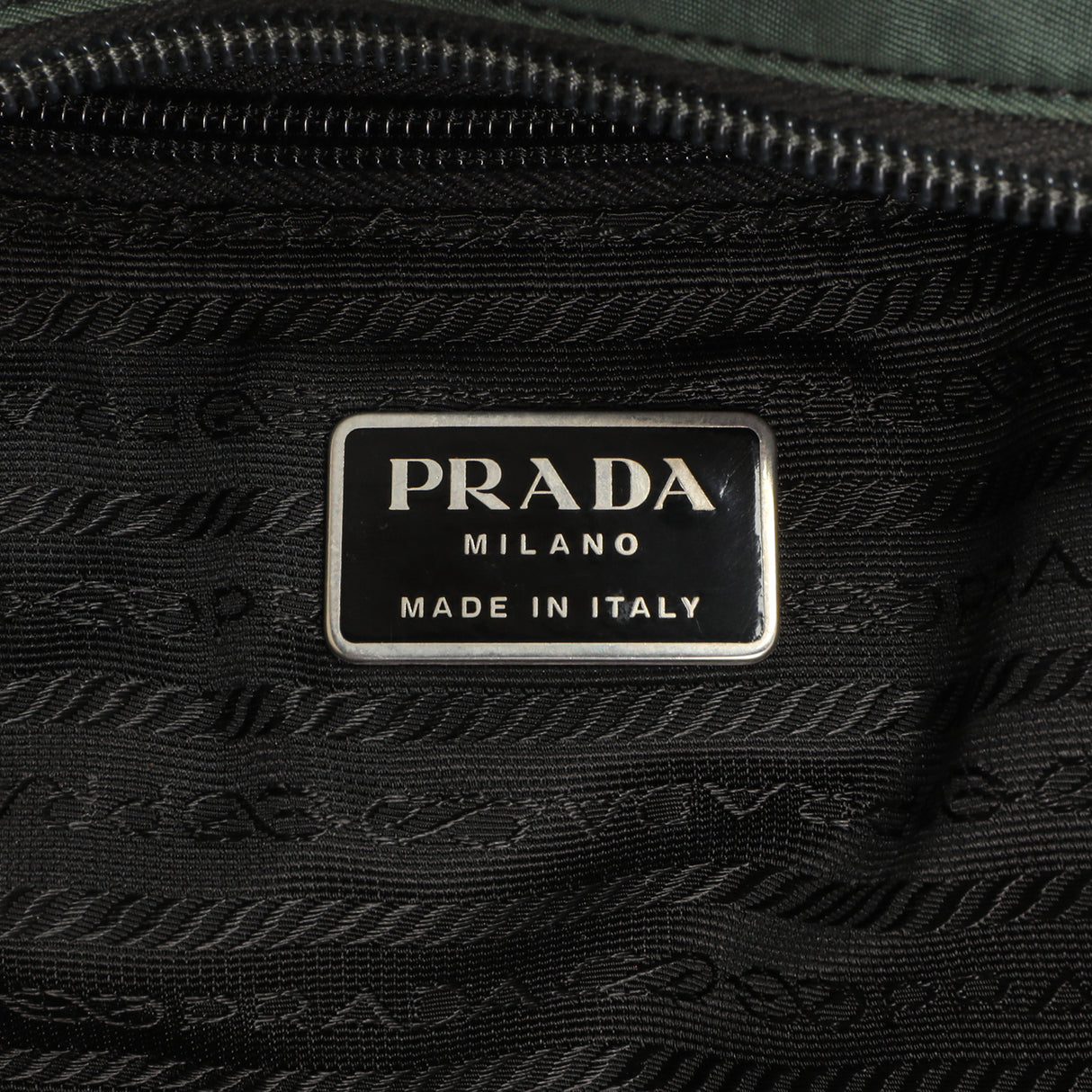 Prada Green Tessuto Nylon City Tote Handbags Prada