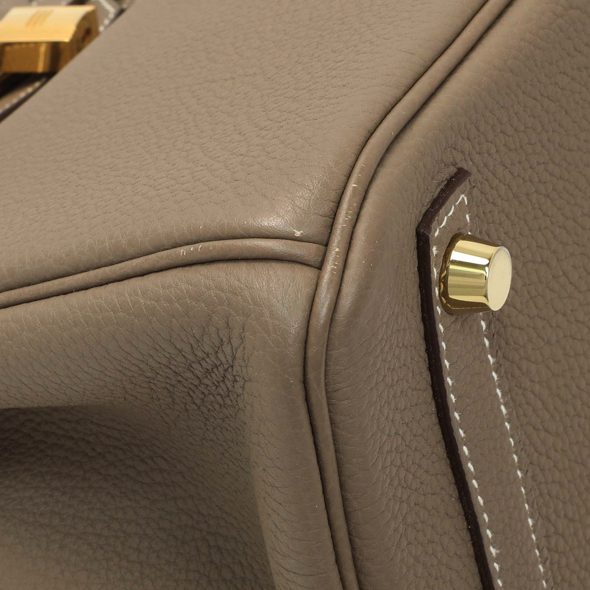 Hermes Etoupe Togo Birkin 30 Handbags Hermes