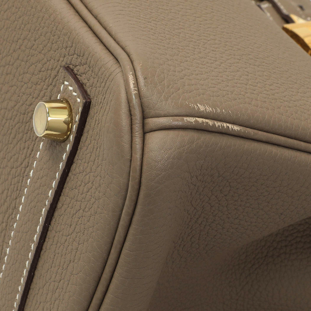 Hermes Etoupe Togo Birkin 30 Handbags Hermes